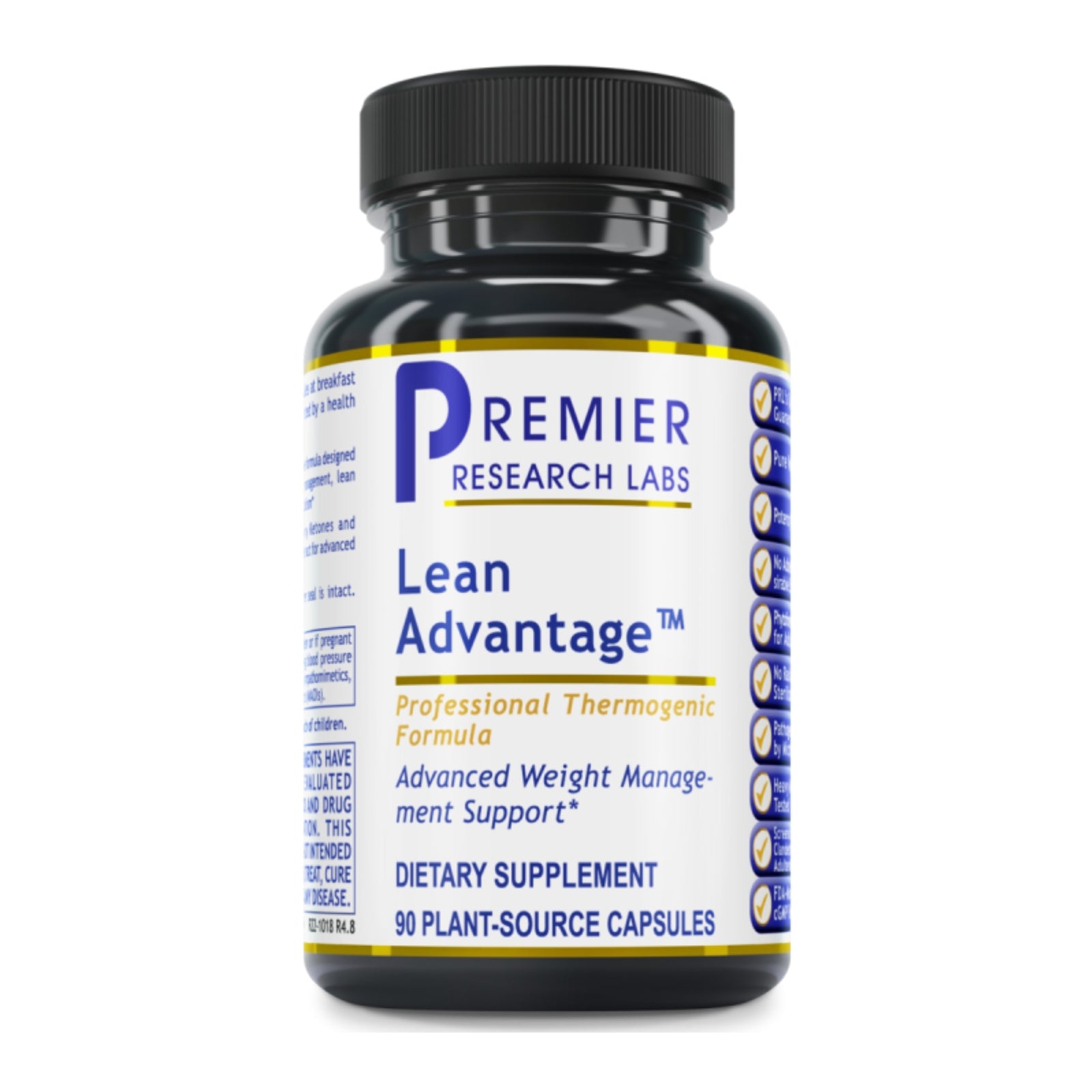 Premier Research Labs, Lean Advantage™, 90 Plant-Source Capsules UPC 807735021306 | Hilife Vitamins